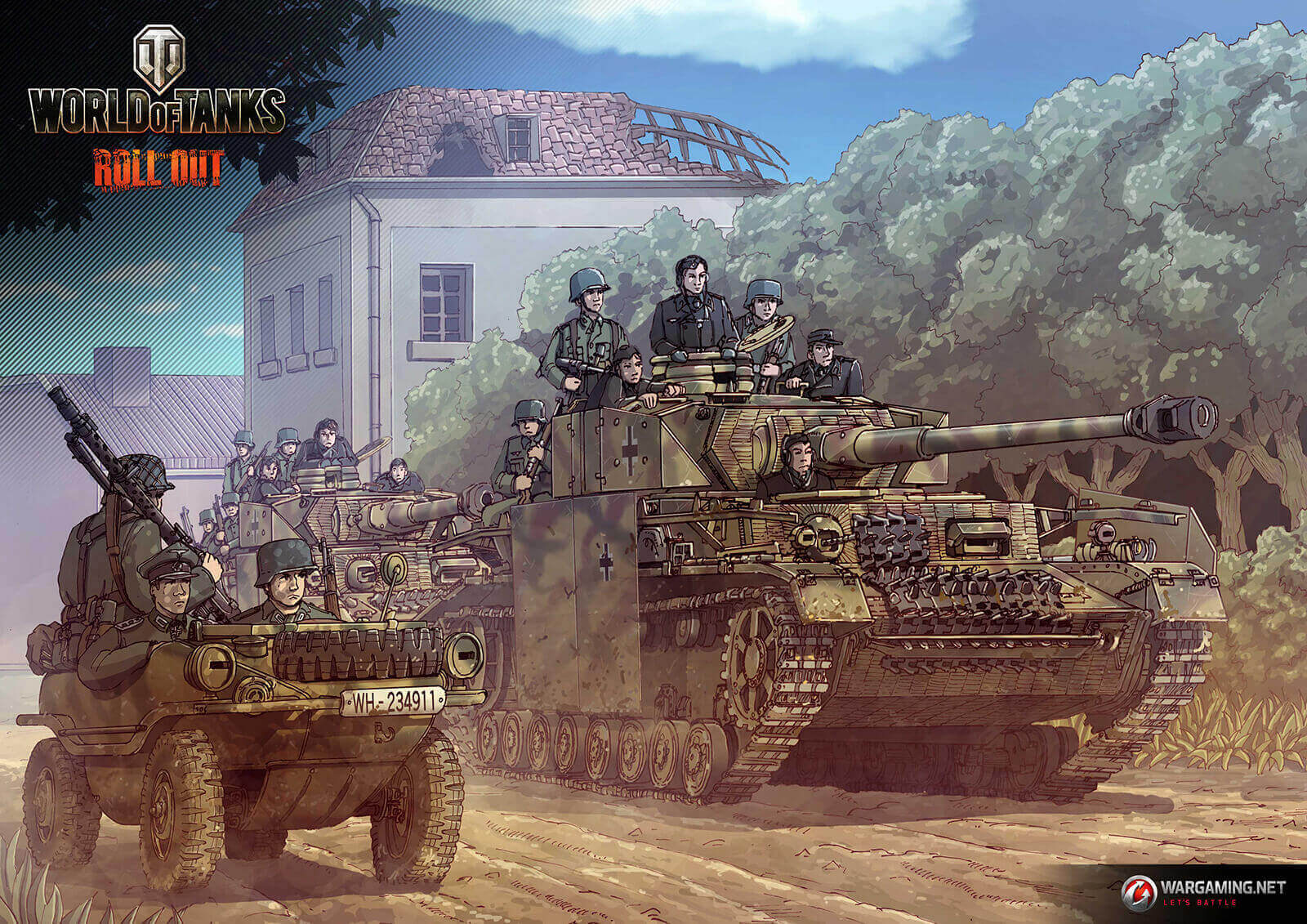 The Final Batch of Awesome WoT Anime Wallpapers – The Armored Patrol