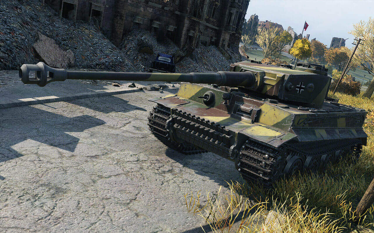 modern tiger tank