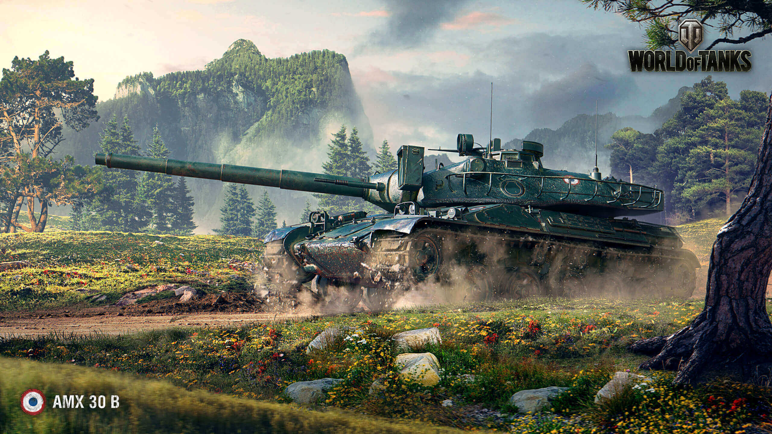 Wallpaper tháng 4/2015: AMX 30 B | Tăng – Media về World of Tanks ...
