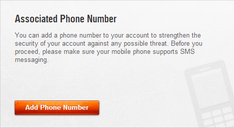 Binding Your Account To A Mobile Phone Account Security