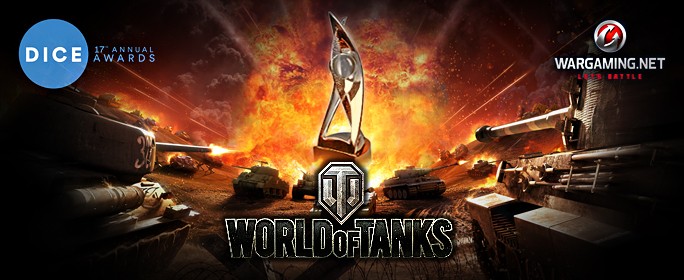 World of Tanks wins Online Game of the Year in D.I.C.E. Awards