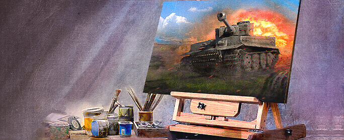 イラストコラム 戦場の華 Feat しばふ 5 T95 T28 を公開 一般ニュース ニュース World Of Tanks World Of Tanks